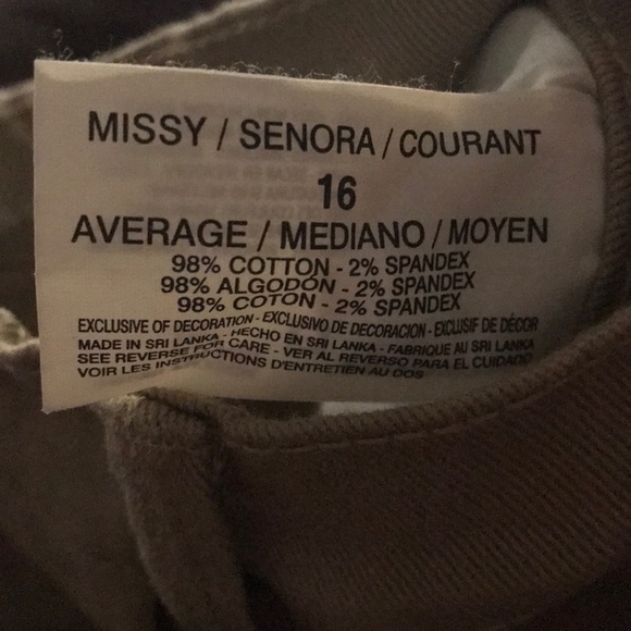 Nwt latte colored jeans - Picture 7 of 7